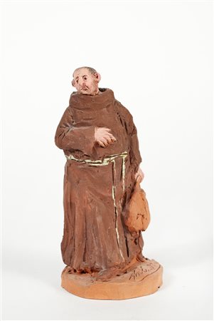 Carlo Anleri (Vergato, 1943 - 2015) 
"Frate" 
 Cm 23x10x10