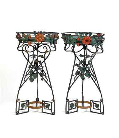  
Coppia di fioriere da giardino 
 Cm 102x54
