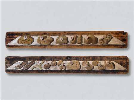  
Coppia di insegne 
 Cm cadauna 30x220