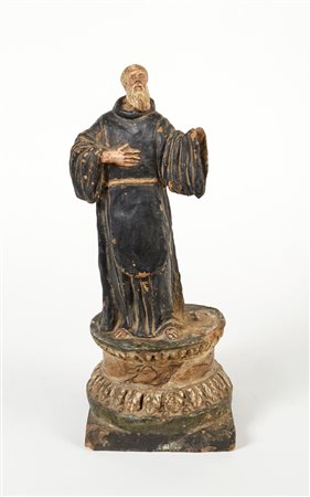  
"Sant'Antonio Abate" 
Scultura in legno Cm 37,5x15x15