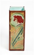 Carl Sigmund Luber (Monaco di Baviera, 1868 - 1934) 
Portaombrelli Art Nouveau 
 Cm 64x24x24