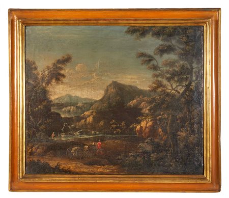  "Paesaggio" Olio su tela Cm 63x76