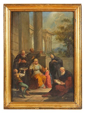 “Sant'Anna e l'educazione della Vergine” Olio su tela Cm 56x40
