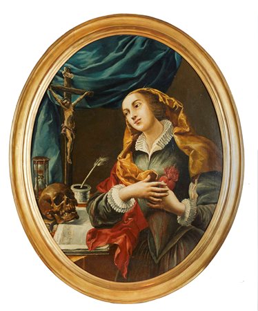  “Santa Caterina Fieschi Adorno” Olio su tela Cm 110x8