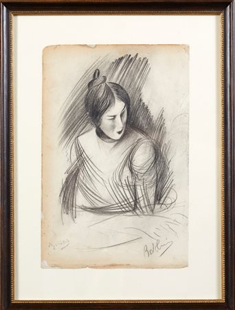  Disegno Carboncino su carta Cm 25,5x17