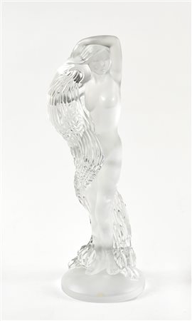 Lalique  "Grande nudo" Scultura in cristallo Cm 45x16x15