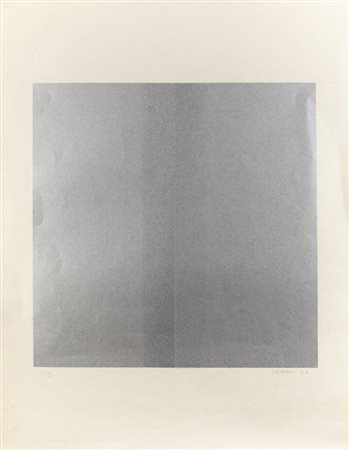 GETULIO ALVIANI<BR>Udine 1939-Milano 2018<BR>"Senza titolo". 1962