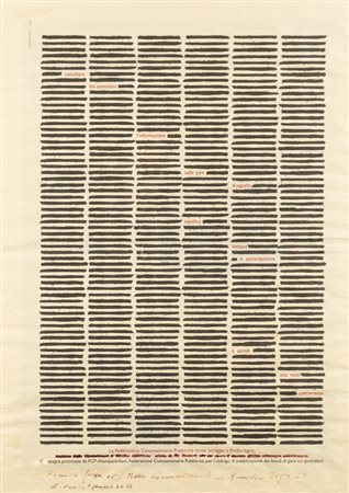 EMILIO ISGRO'<BR>Barcellona Pozzo di Gotto (ME) 1937<BR>"Cancellare dai quotidiani l'informazione sulle gare d'appalto significa limitare la partecipazione e quindi una reale concorrenza"