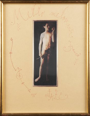 LUIGI ONTANI<BR>Vergato (BO) 1943<BR>"EvAdamo"