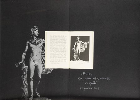 GIULIO PAOLINI<BR>Genova 1940<BR>"Senza titolo" da “Sei illustrazioni per gli scritti sull’arte antica di Johann J. Winckelmann”