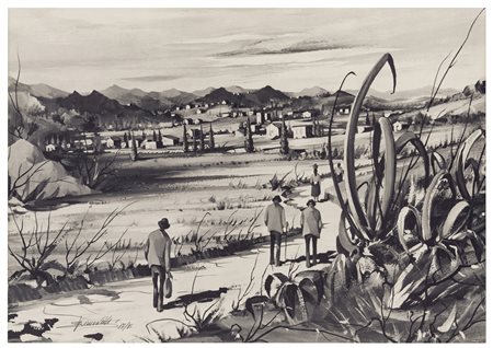 Vittorio Simonetti (1938 - 2005)
Verso il villaggio