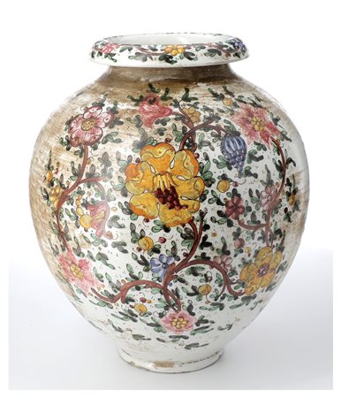 C.A.M. - Ceramiche Artistiche Mastro Giorgio - Biagioli (1926)
Vaso con decorazione a fiori