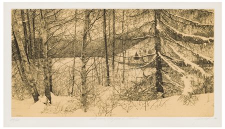 Livio Ceschin (1962)
Sulla neve, tra pini e betulle, 1998