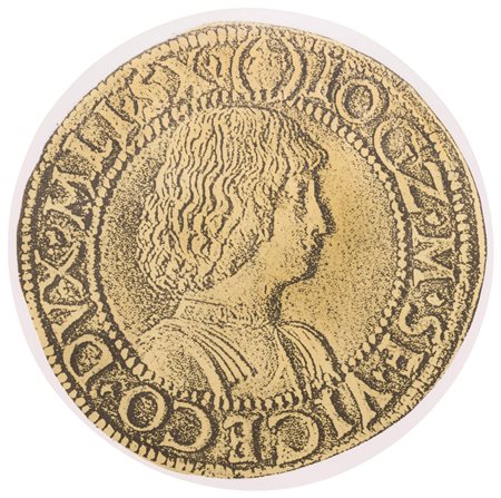 Italia (Fine del XX secolo - Inizi del XXI secolo)
Riproduzione di testone con effigie del Duca di Milano Gian Galeazzo Maria Sforza (1476-94)