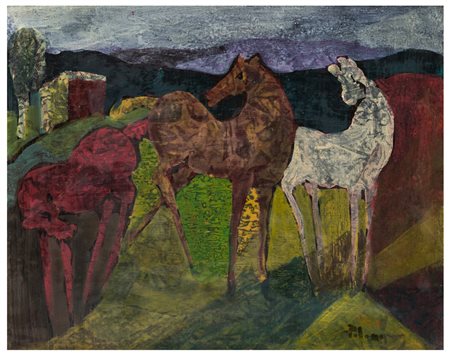 Roberto Poloni (1938)
Cavallini sul Montello, 1987