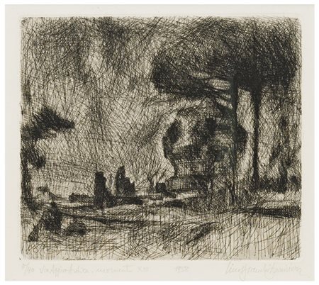 Lino Bianchi Barriviera (1906 - 1985)
Via Appia Antica. Momento XIII, 1958