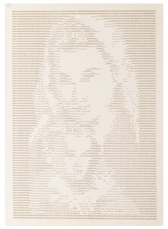 Teleprinter Art Olivetti (II metà del XX secolo)
Madonna con Bambino