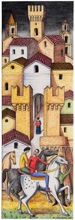 Alberto Cecchini (1935)
Fantasia recanatese, 2007