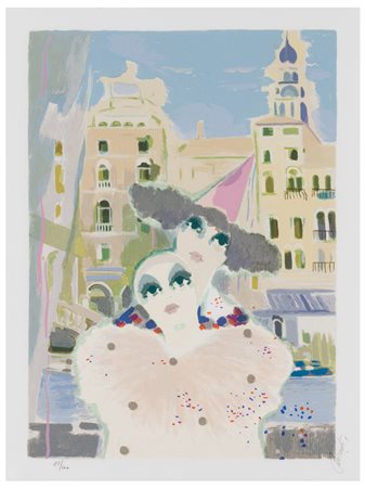 Renato Borsato (1927 - 2013)
Maschere a Venezia 