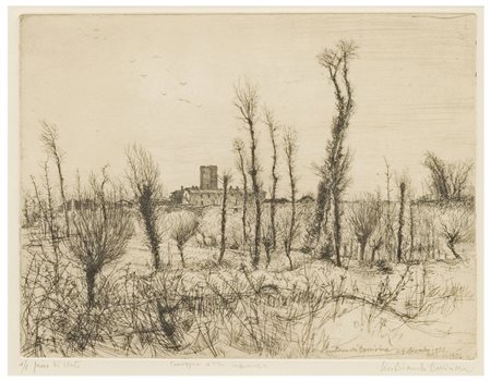 Lino Bianchi Barriviera (1906 - 1985)
Saggio a Tor Sapienza, 1951-52