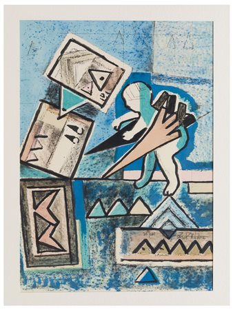 Ibrahim Kodra (1918 - 2006)
Composizione astratta 