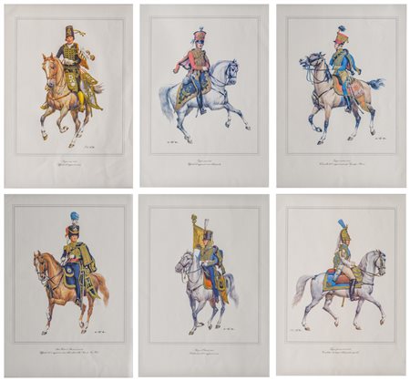 Autore non riconosciuto (XX secolo)
Sei cavalieri in alta uniforme