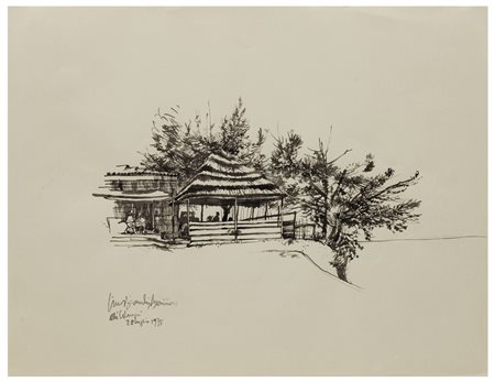 Lino Bianchi Barriviera (1906 - 1985)
Alla Calanca, 1975