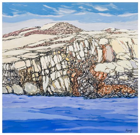 Dado Belgrado (1919 - 1999)
Scogliere di Hvar, 1987