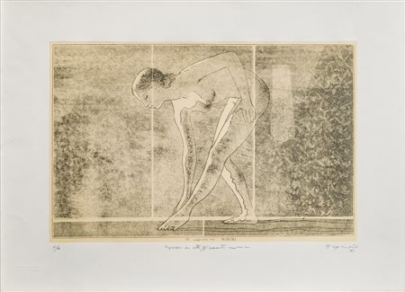 Roberto Moschini (1937 - 2023)
Ragazza in atteggiamento mimico, 1983