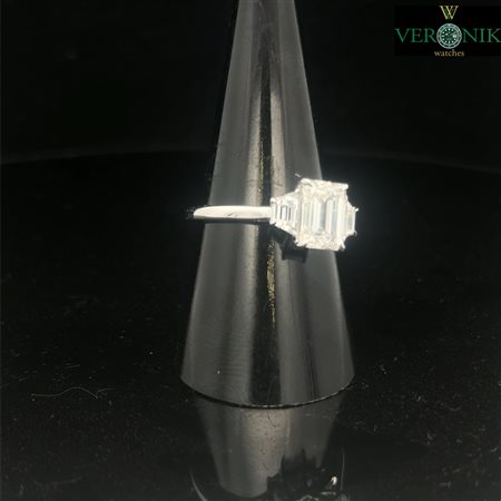 ANELLO IN ORO 14K CON DIAMANTE LAB GROWN DA 2 CT - MC4