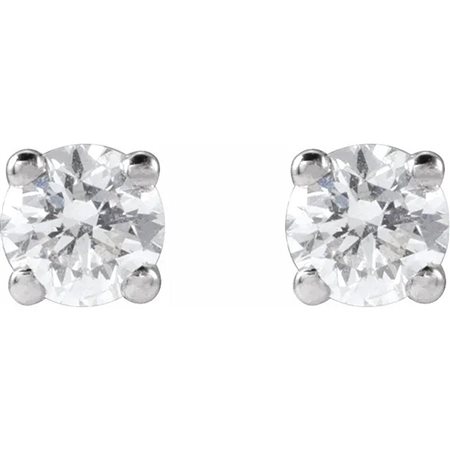 ORECCHINI IN ORO BIANCO 14 K CON DIAMANTI LAB GROWN DA 2 CT - 652480 50