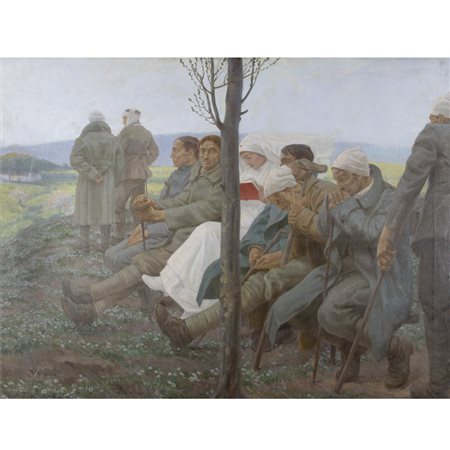 Giovanni Battista Costantini (Roma 1872 - 1947) "Ritorno alla vita" 1915-21...