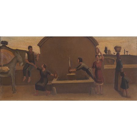 Gisberto Ceracchini (Foiano della Chiana 1899 - Petrignano del Lago 1982) "La...