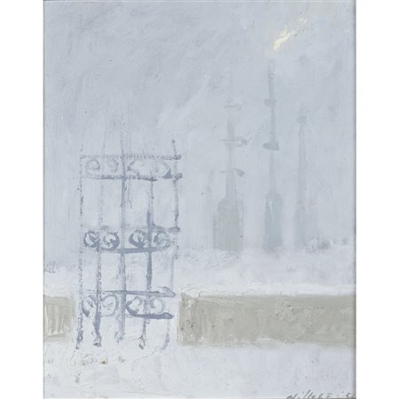 Franco Villoresi (Città di Castello 1920 - Arezzo 1975) "Cancello" 1952 44x35...