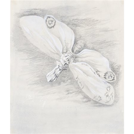 Fabrizio Clerici (*) (Milano 1913 - Roma 1993) "Farfalla" 1941 27x22,5 cm....
