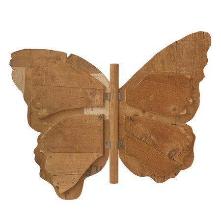 Mario Ceroli (Castel Frentano 1938) "Farfalla" 1966 cm. 85x102x6 cm. in legno...