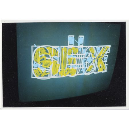 Mario Schifano (Homs 1934 - Roma 1998) "Senza titolo" 1990-1996 12x17 cm....