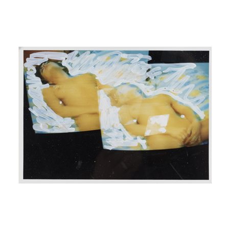 Mario Schifano (Homs 1934 - Roma 1998) "Senza titolo" 1990-1996 12x17 cm....