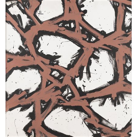 Gianni Asdrubali (Tuscania 1955) "Senza titolo" 2005 80x75 cm. tecnica mista...