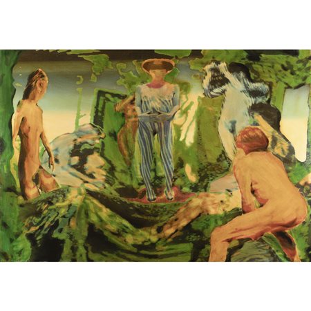 Paolo Consorti (San Benedetto del Tronto 1964) "Senza titolo" 108x158 cm....