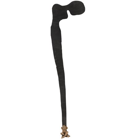 Alex Pinna (Imperia 1967) "Hombre" 2004 135x55x25 cm. scultura in corda,...