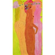 Ting Walasse (Shangai 1929 - New York 2010) "Three beauties" 178 x 96,5 cm....