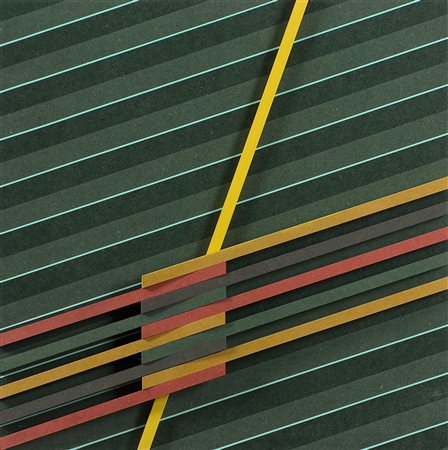 Lorenzo Piemonti (1935-2015) Cromoplastico 971, 2006 Acrilici su rilievi di...