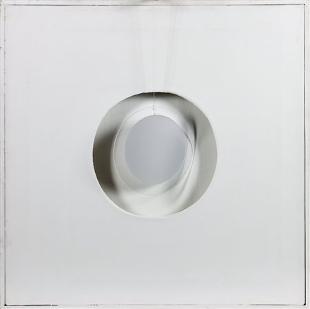 Sara Campesan (1924-2016) Doppia immagine, 1966 Acrilico e perspex su tela cm...