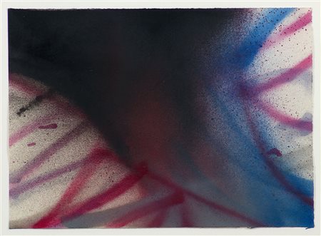 Claudio Olivieri (1934) Senza titolo, 1988 Tecnica mista su carta cm 24x32,5...