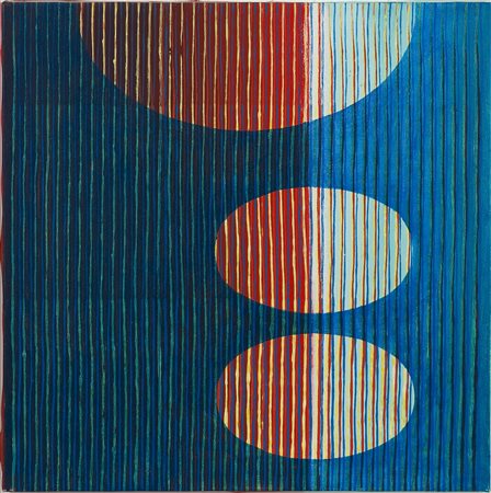 Lorenzo Piemonti (1935-2015) Accelerazioni, 2015 Acrilico su tela cm 40x40...
