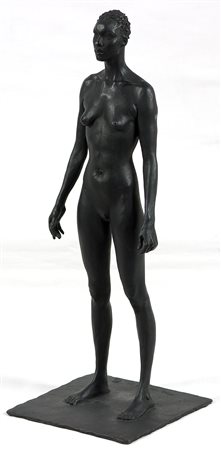 Giuseppe Bergomi (1953) Modella nera, 2008 Scultura in bronzo, es. 7/8 cm...