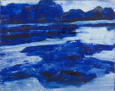 Giovanni Frangi (1959) Twilight, 2004 Olio su tela cm 74x93 Firma sul retro