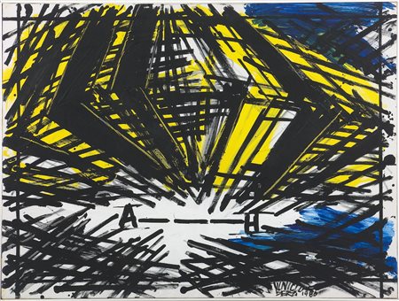 Vinicio Berti (1921-1991) Continuità costruttiva in alto, 1984 Acrilico su...