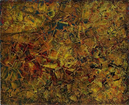 Francis Bott (1904-1998) Senza titolo, 1960 Olio su tavola cm 45x55,5 Firma e...